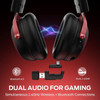 Monster Wireless Gaming Headset Mission 350, Bt / Wi-Fi / Wired, Black - (123346-03)