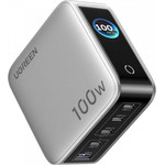 Ugreen Wall Charger X773 (65620B), 100W, 1 x USB-A - 4 x USB-C, Grey