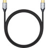 FORCELL Cable Hdmi 2.1 Cafule 8K 60Hz / 4K 120Hz - Ultra High Speed, HDR, eARC, VRR, 48GBps 1 m black