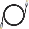 FORCELL Cable Hdmi 2.1 Cafule 8K 60Hz / 4K 120Hz - Ultra High Speed, HDR, eARC, VRR, 48GBps 2 m black