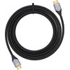 FORCELL Cable Hdmi 2.1 Cafule 8K 60Hz / 4K 120Hz - Ultra High Speed, HDR, eARC, VRR, 48GBps 5 m black