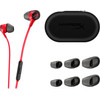 HyperX Wire Earphones Jack 3,5 Mm Cloud Earbuds 2 1,2 m red