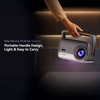 BlackView Wifi Bt Projector 1000 Ansi Lumens HDR10 1080P Space Silver - (PV1000MAX)