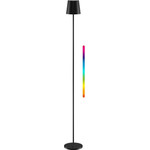 Goobay Wireless Led Floor Lamp, Size XL, 122 cm, RGBW, Black - (76573)