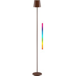 Goobay Wireless Led Floor Lamp, Size XL, 122 cm, RGBW, copper-Coloured - (76574)