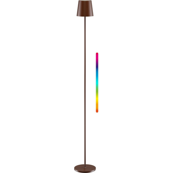 Goobay Wireless Led Floor Lamp, Size XL, 122 cm, RGBW, copper-Coloured - (76574)