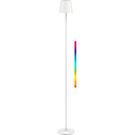 Goobay Wireless Led Floor Lamp, Size XL, 122 cm, RGBW, White - (76572)
