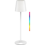Goobay Wireless Led Table Lamp, Size M, 38 cm, RGBW, White - (76568)