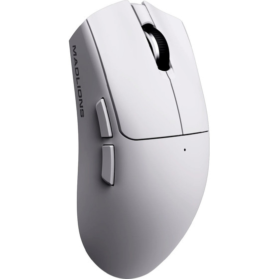 Madlions Wireless Gaming Mouse M3 Pro - 1K, Mad Catz Custom Sensor, White - (M3-PRO-WH)