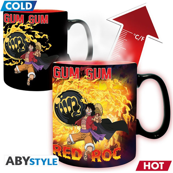 Abysse One Piece - Luffy Vs Kaidou Heat Change Mug (460ml) (ABYMUGA411)