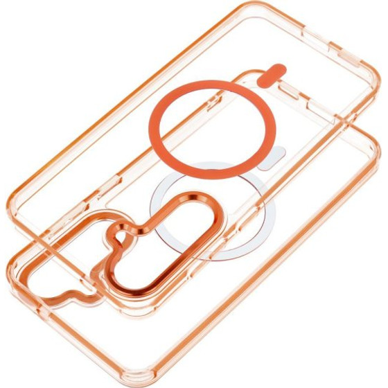 Iself Tpu Mag Hybrid Samsung A27 5G Orange Backcover - (ISMAGHSAMA27)