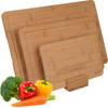 Zortiva Bamboo Chopping Board - 3 Pcs - (19140-0)