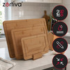 Zortiva Bamboo Chopping Board - 3 Pcs - (19140-0)