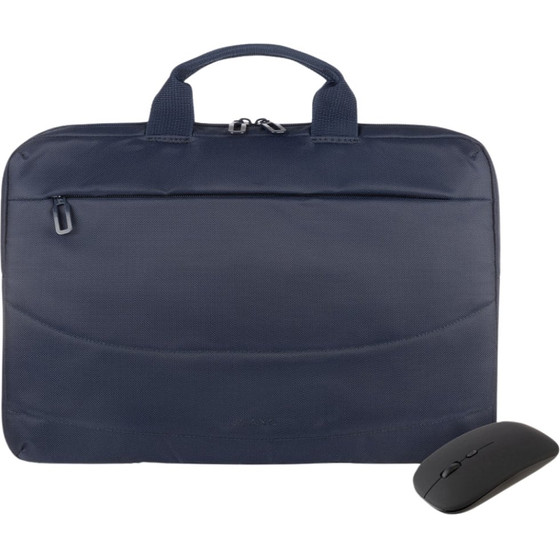 TUCANO Borsa Idea set: 15.6 Laptop Bag + Mouse Blue - (BU-BIDEA-WM-Z)