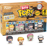 Funko Bitty Pop! 4-Pack: Demon Slayer - Zenitsu Agatsuma, Mitsuri Kanroji, Kanao Tsuyuri, Muzan Kibutsuji* Vinyl Figures