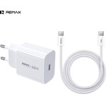 Remax ��������� Huiying Gan CA10(C40W) 40W USB-C �� ������� USB-C �� USB-C �����