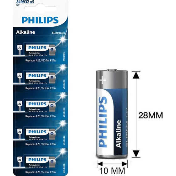 Philips ��������� ��������� 23A 12V 5��� - (8LR932P5B)