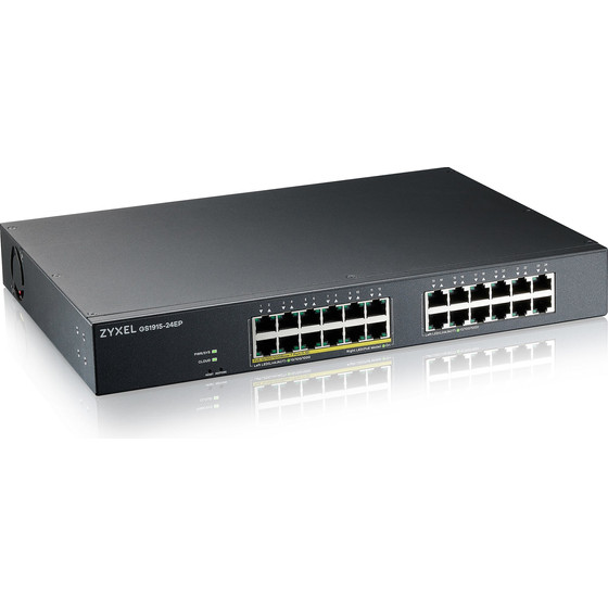 Zyxel 24P GS1915-24EP Poe M Rm - (GS1915-24EP-EU0101F)