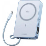 Ugreen Powerbank Magflow PB773 (65958B), 10000mAh, 25W, Pd + FQI, Blue