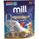 MADONIS Mill CLEAN&Shine Ultra Dishwasher Capsules, 32 capsules, 3K.D - (Mill Kapsulki Do Zmywarek ULTRA)