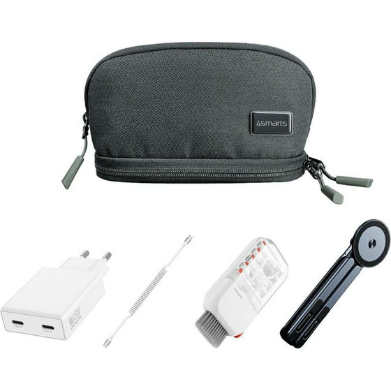 4sMarts Set Of Accessories For Laptop charger/cable/stand/Cleaner - (541847)