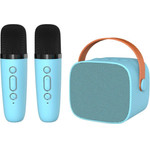 Blavec ������ ����� Bluetooth WS-07 Karaoke Party �� 2 ��������� 5W ���� - (WS-07, WS07-2MBL)
