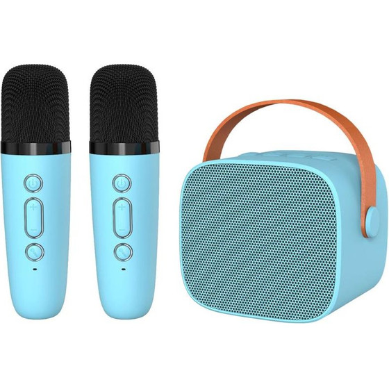 Blavec ������ ����� Bluetooth WS-07 Karaoke Party �� 2 ��������� 5W ���� - (WS-07, WS07-2MBL)