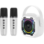 Blavec ������ ����� Bluetooth WS-08 Karaoke Idol �� 2 ��������� 8W ����� - (WS-08, WS08-2MW)
