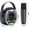 Blavec ������ ����� Bluetooth WS-08 Karaoke Idol �� 2 ��������� 8W ����� - (WS-08, WS08-2MB)