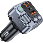 Blavec ��������� ����������� ������� �������� TR-05 �� ����� ����� Usb A & Usb C Pd 30W & Bluetooth MP3 & Fm ����� - (TFMFTR05-B, TR-05)