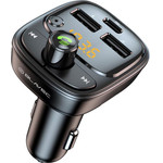 Blavec ��������� ����������� ������� �������� TR-06 �� ������ ����� 2xUsb A & Usb C Pd 30W & Bluetooth MP3 & Fm ����� - (TFMFTR06-B)