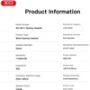 XO GE11 Gaming ��������� ��������� �� Rgb ������� & ��������� ����� - (XO GE11 White)