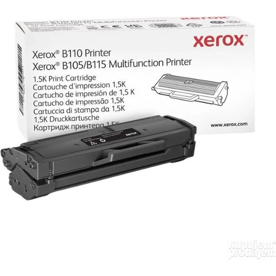 Xerox Toner Black (1.5K) - (006R04962)