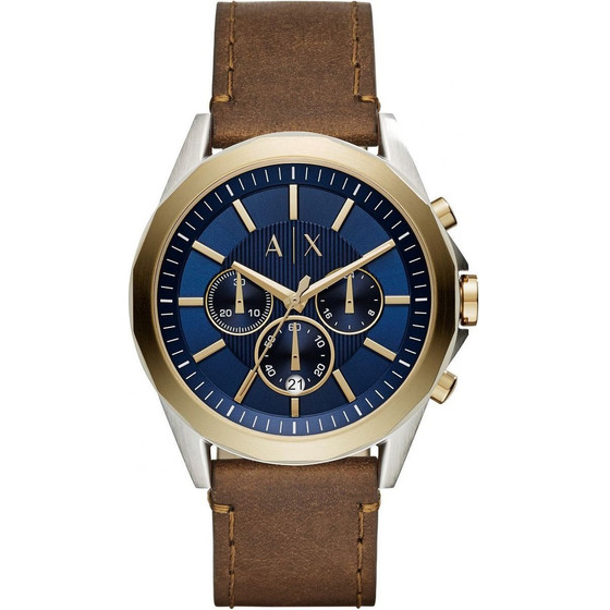 Armani Exchange MEN'S Watch Drexler Chronograph + Box - (AX2612)