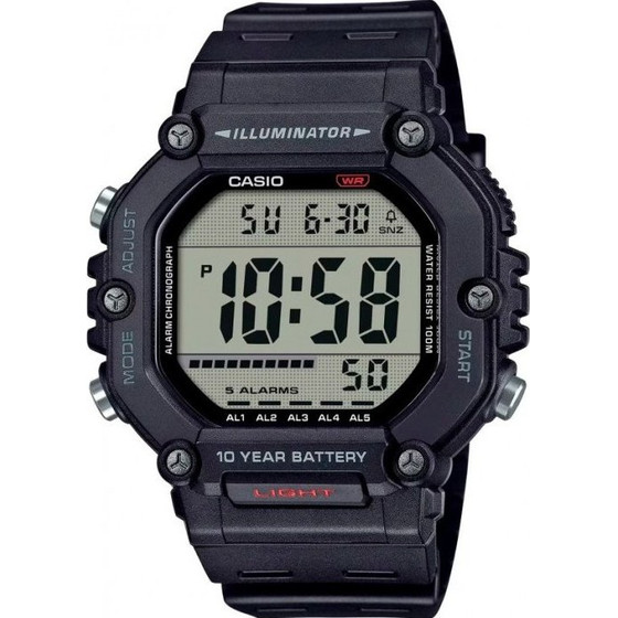 Casio MEN'S Watch + Box (zd300a) - (AE-1600H-1AVEF)