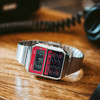 Casio MEN'S Watch + Box - (CA-500WE-4BDF)