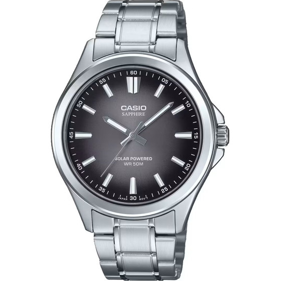 Casio MEN'S Watch Szafir Solar + Box - (MTS-RS100D-1A)