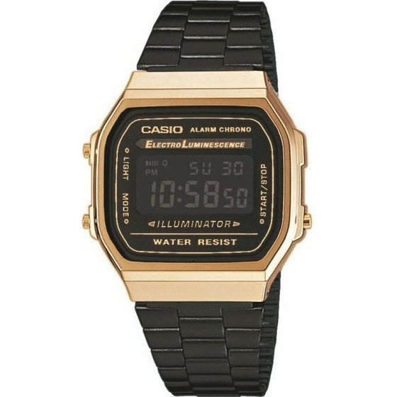 Casio Unisex + Box - (A168WEGB-1BEF)