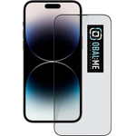 OBAL:Me 5D Glass Screen Protector For Apple Iphone 14 Pro Max Black - (57983116086)