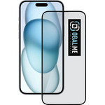 OBAL:Me 5D Glass Screen Protector For Apple Iphone 15 Plus/16 Plus Black - (57983118464)