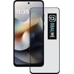 OBAL:Me 5D Glass Screen Protector For Motorola G56 Black - (57983126874)