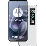 OBAL:Me 5D Glass Screen Protector For Motorola G86/G86 Power Black - (57983126934)