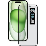 OBAL:Me Privacy 5D Glass Screen Protector For Apple Iphone 15 /16 Black - (57983121446)