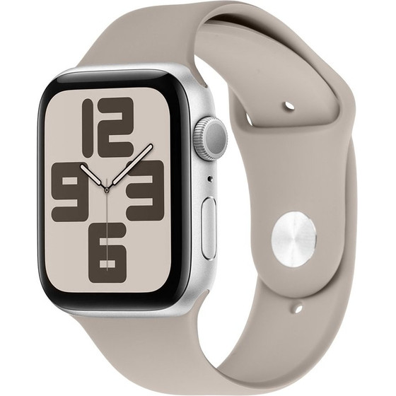 OBAL:Me Silicone Strap For Apple Watch 38-41mm S-M Beige - (57983126132)