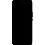 Honor Lcd Display + Touch Unit + Front Cover Magic6 Lite Black (Service Pack) - (H0235AHHP)