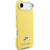 Karl Lagerfeld Pu Karl And Choupette Heads Pins Magsafe Case For Iphone Air Yellow - (KLHMP17M6PFKCLY)