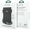 LACOSTE Pvc Blend Monogram Metal Logo Phone Pouch Xl Brown - (LCPSP17XPBSMW)
