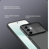Nillkin Camshield Pro Hard Case For Samsung Galaxy A37 Transparent Black - (57983129765)