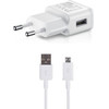 Samsung EP-TA200EWe + ECB-DU4EWe 15W Travel Charger + Microusb Data Cable White (Oob Bulk) - (57983113735)