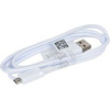 Samsung EP-TA200EWe + ECB-DU4EWe 15W Travel Charger + Microusb Data Cable White (Oob Bulk) - (57983113735)